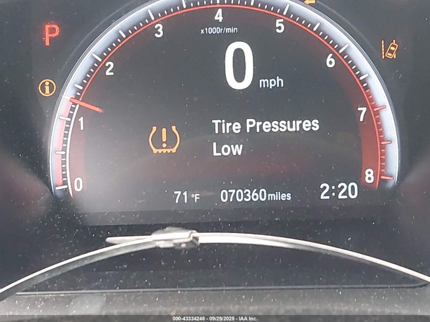 2020 Honda Civic Sport VIN: 2HGFC2F8XLH504809 Lot: 43334246