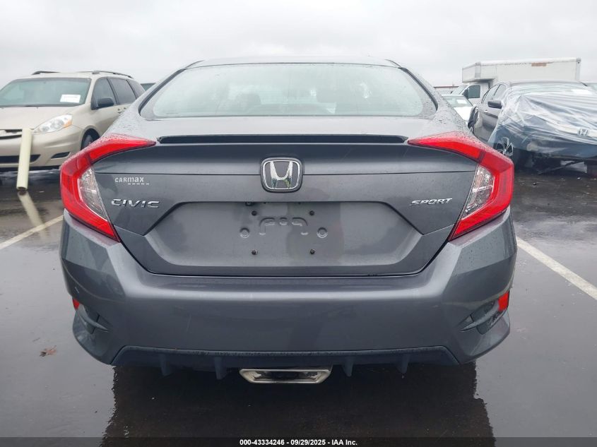 2020 Honda Civic Sport VIN: 2HGFC2F8XLH504809 Lot: 43334246