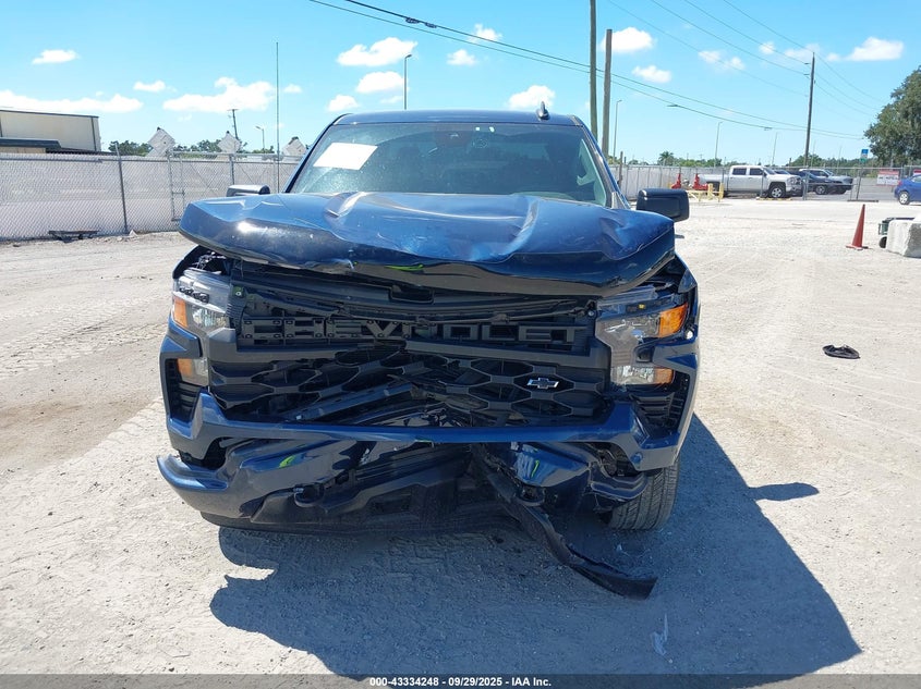 2023 CHEVROLET SILVERADO 1500 2WD  SHORT BED CUSTOM - 3GCPABEKXPG115602