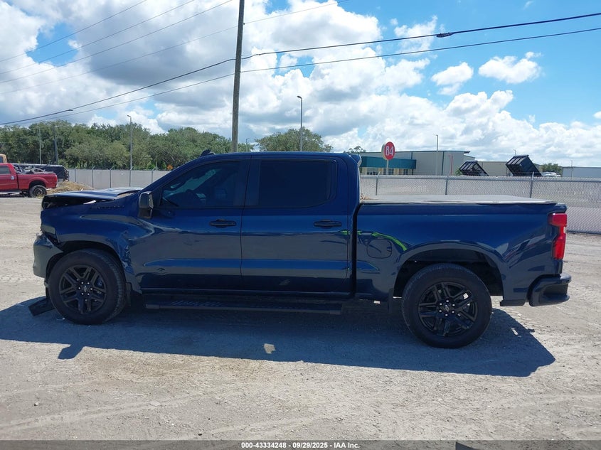 2023 CHEVROLET SILVERADO 1500 2WD  SHORT BED CUSTOM - 3GCPABEKXPG115602