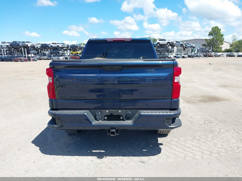 2023 CHEVROLET SILVERADO 1500 2WD  SHORT BED CUSTOM - 3GCPABEKXPG115602