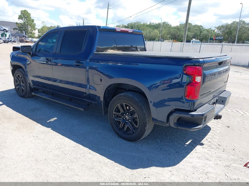 2023 CHEVROLET SILVERADO 1500 2WD  SHORT BED CUSTOM - 3GCPABEKXPG115602