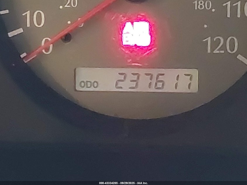 2000 Infiniti Qx4 VIN: JNRAR07Y8YW084700 Lot: 43334285