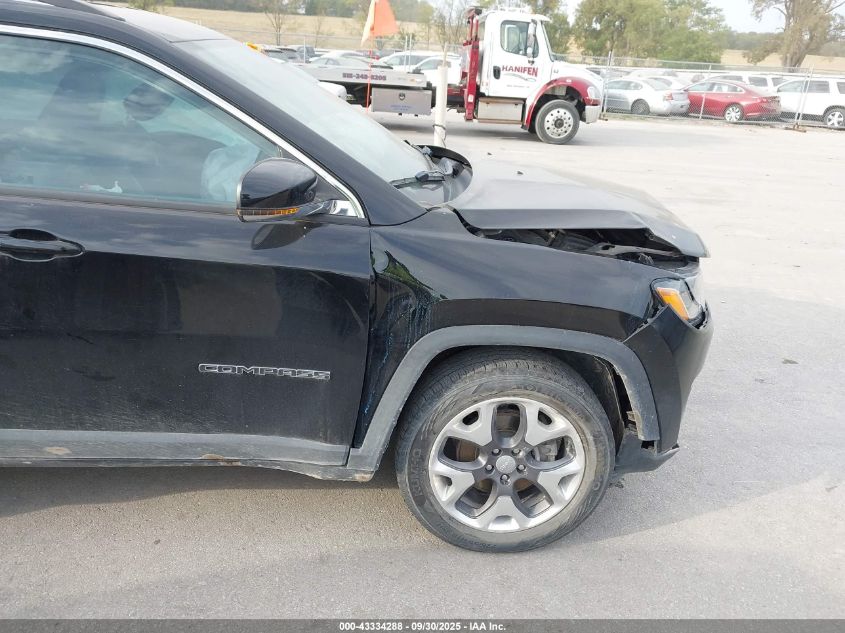 2021 Jeep Compass Limited 4X4 VIN: 3C4NJDCB8MT525646 Lot: 43334288