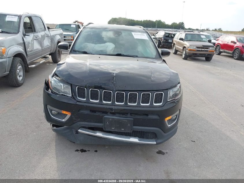 2021 Jeep Compass Limited 4X4 VIN: 3C4NJDCB8MT525646 Lot: 43334288