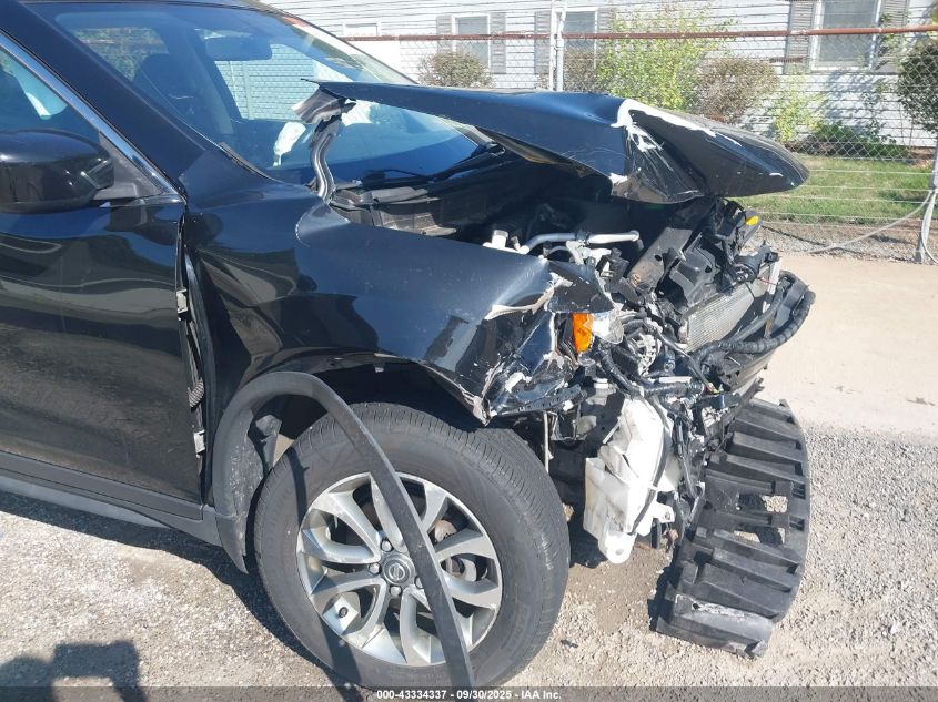 2017 Nissan Rogue S VIN: JN8AT2MVXHW264319 Lot: 43334337