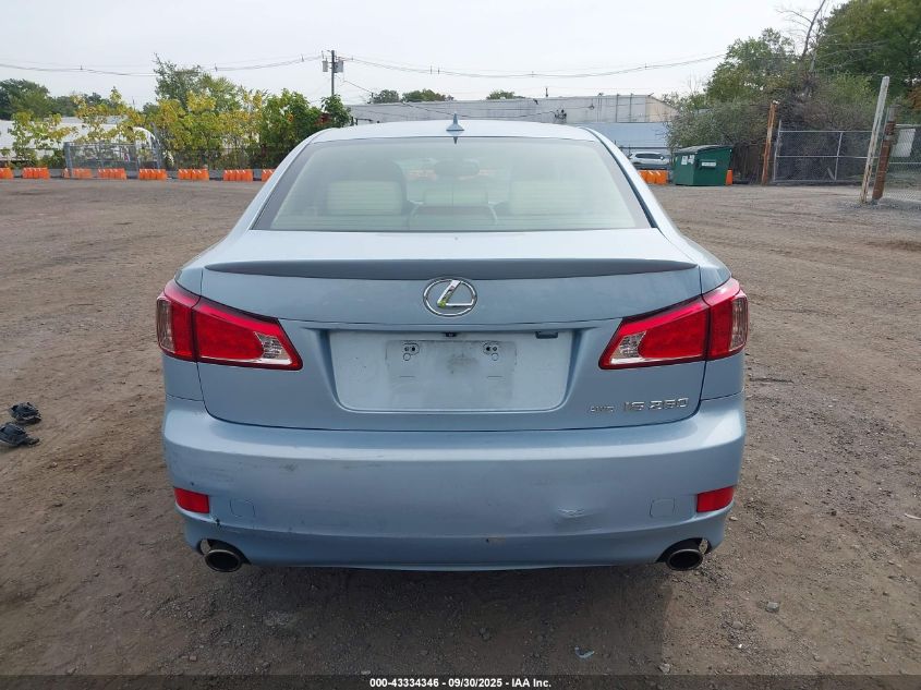 2012 Lexus Is 250 VIN: JTHCF5C27C5059073 Lot: 43334346