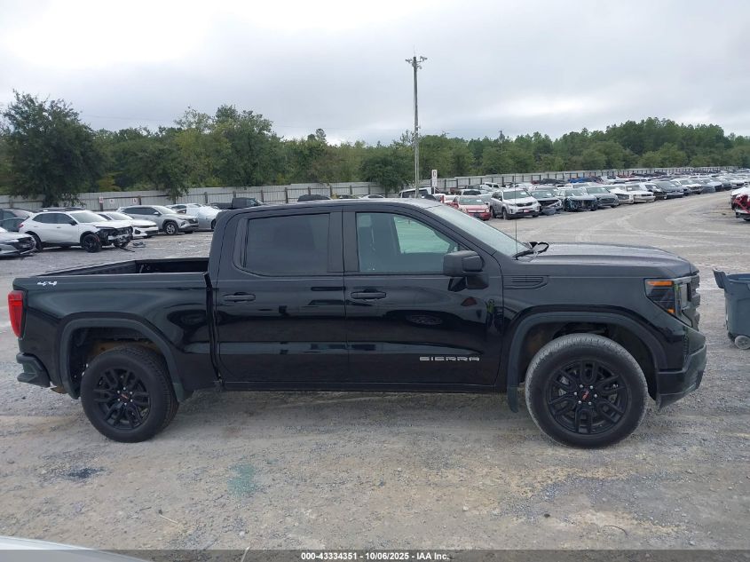 2024 GMC Sierra 1500 4Wd Short Box Pro VIN: 1GTPUAEK7RZ179049 Lot: 43334351