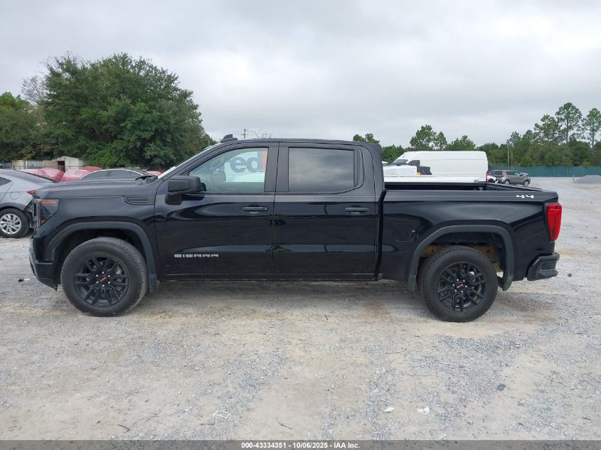 2024 GMC Sierra 1500 4Wd Short Box Pro VIN: 1GTPUAEK7RZ179049 Lot: 43334351