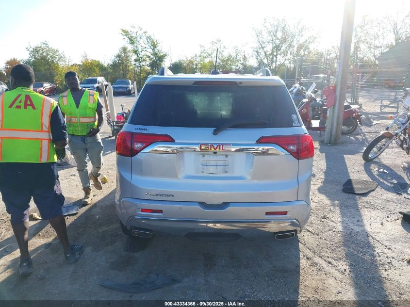 2017 GMC Acadia Denali VIN: 1GKKNPLS1HZ305633 Lot: 43334366