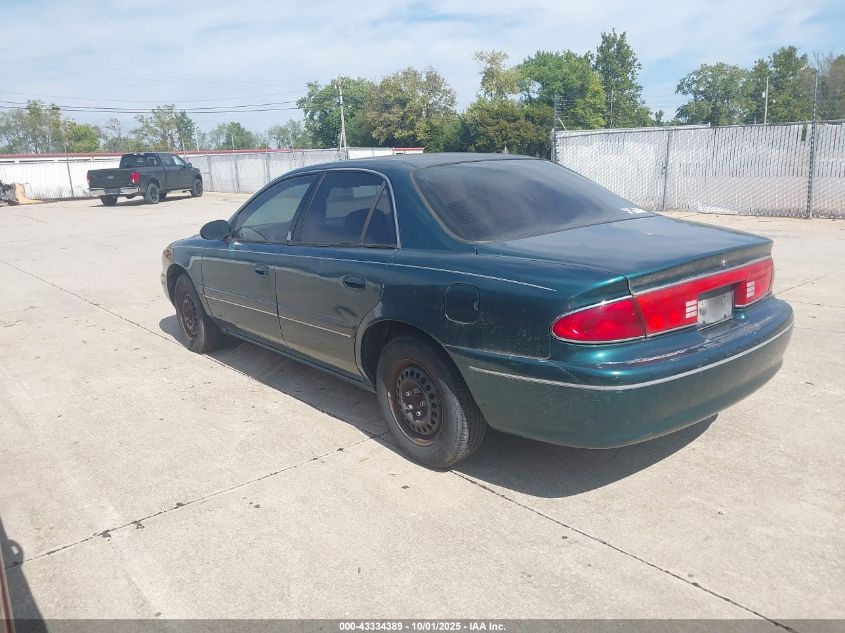 2001 Buick Century VIN: 2G4WS5J2Y1128775 Lot: 43334389