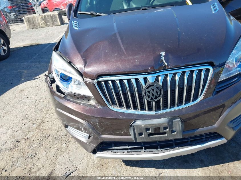 2016 Buick Encore VIN: KL4CJESB6GB617479 Lot: 43334399