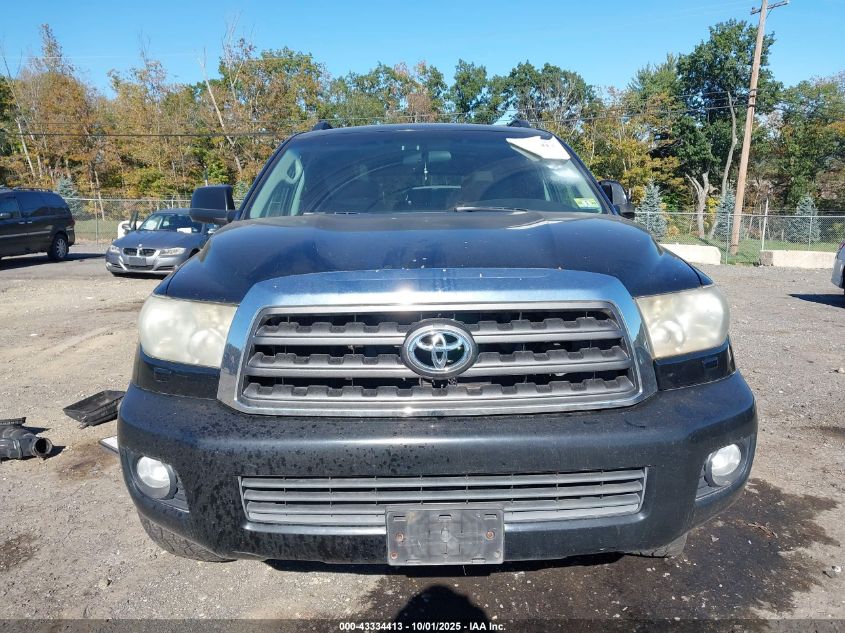 2008 Toyota Sequoia Sr5 5.7L V8 VIN: 5TDBY64A68S003680 Lot: 43334413
