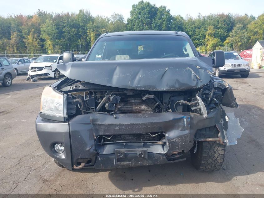 2012 Nissan Titan Pro-4X VIN: 1N6AA0CC3CN323003 Lot: 43334423