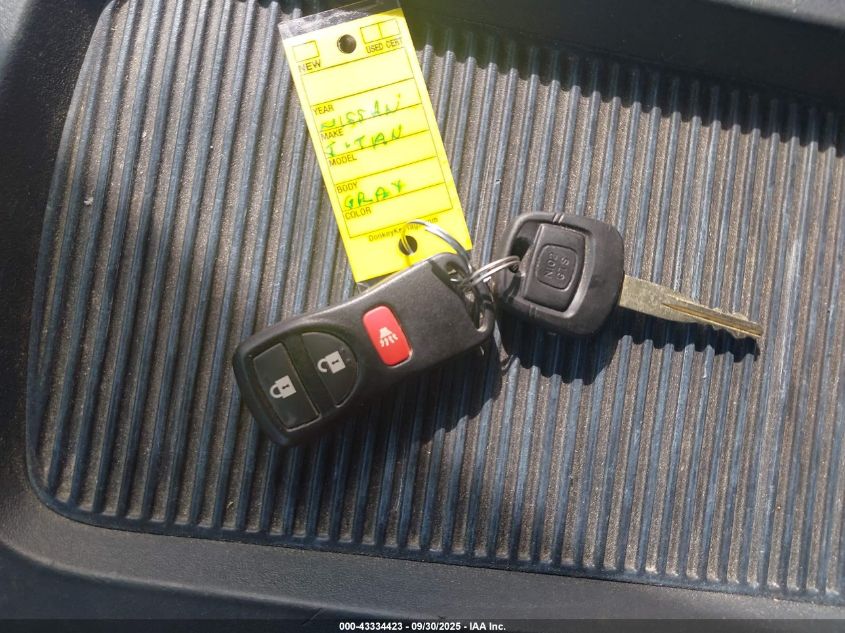 2012 Nissan Titan Pro-4X VIN: 1N6AA0CC3CN323003 Lot: 43334423