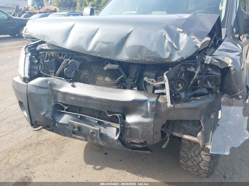 2012 Nissan Titan Pro-4X VIN: 1N6AA0CC3CN323003 Lot: 43334423