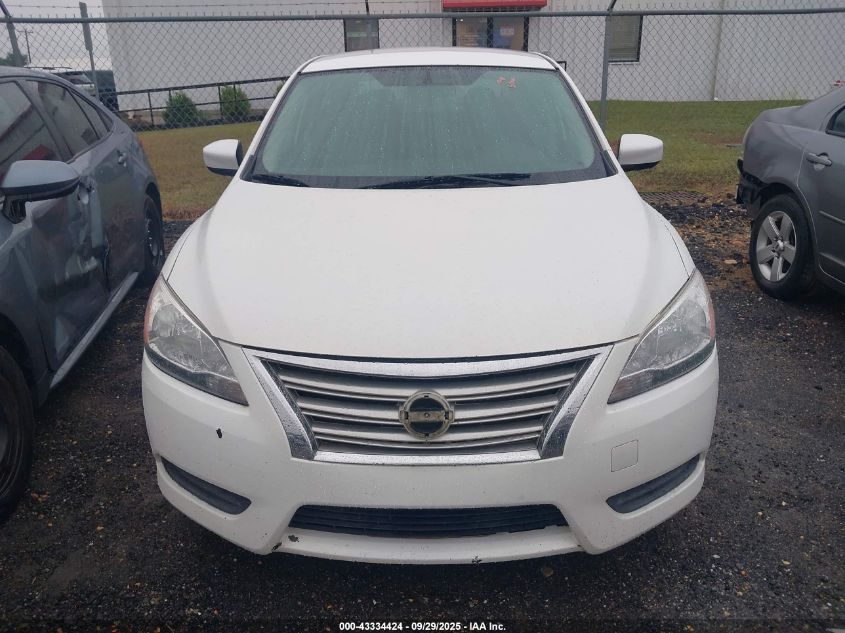 2015 Nissan Sentra Sv VIN: 3N1AB7AP6FL675420 Lot: 43334424