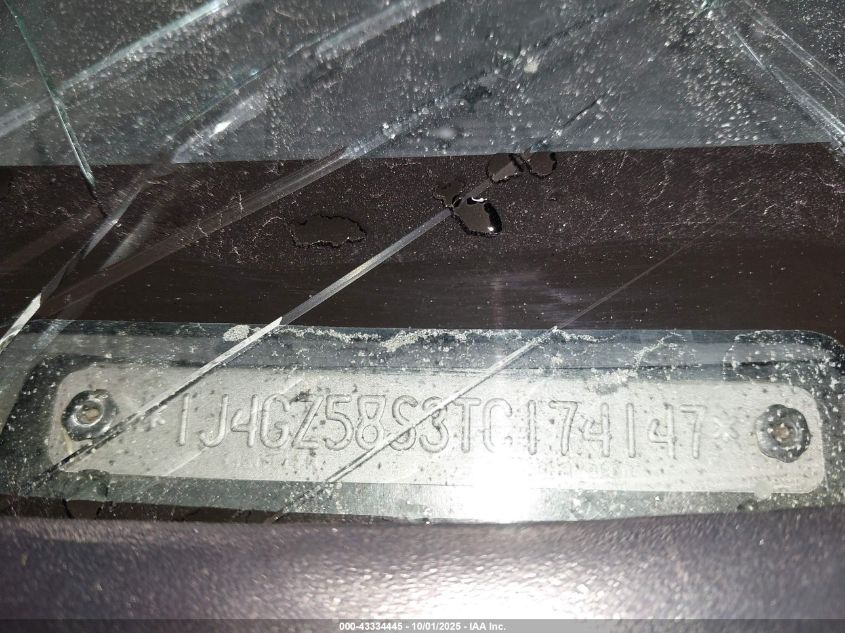 1996 Jeep Grand Cherokee Laredo VIN: 1J4GZ58S3TC174147 Lot: 43334445