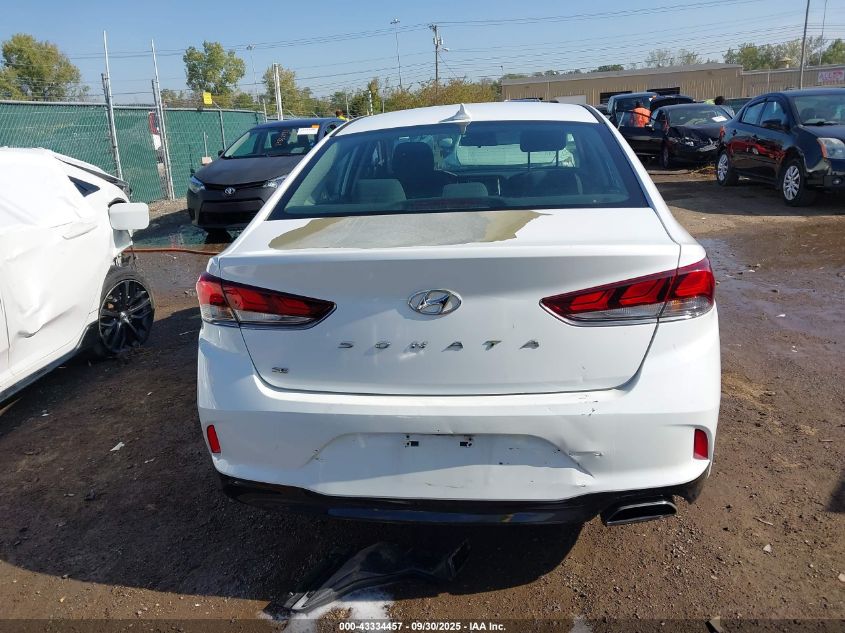 2018 Hyundai Sonata Se VIN: 5NPE24AF4JH619392 Lot: 43334457
