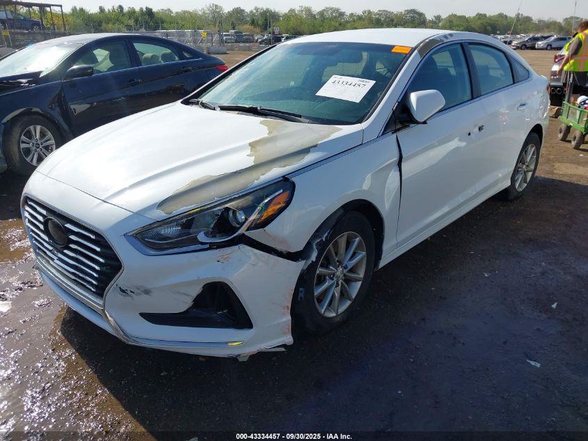 2018 Hyundai Sonata Se VIN: 5NPE24AF4JH619392 Lot: 43334457