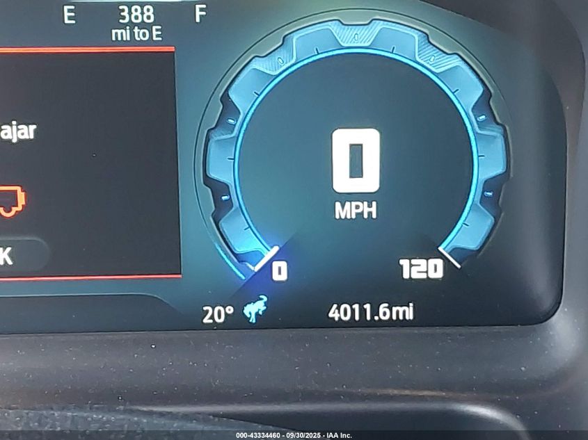 2025 Ford Bronco Big Bend VIN: 1FMDE7BH8SLA81065 Lot: 43334460