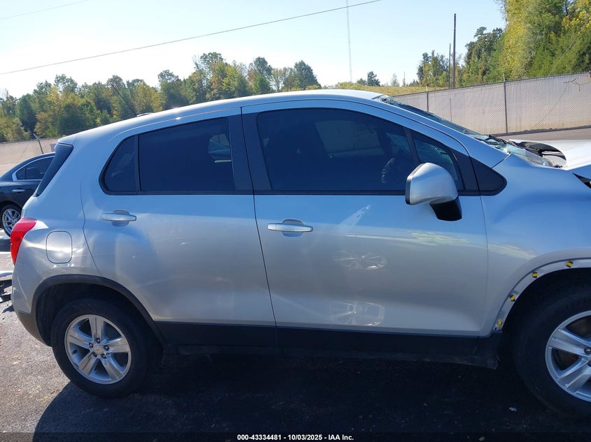 2020 Chevrolet Trax Fwd Ls VIN: KL7CJKSB8LB321410 Lot: 43334481