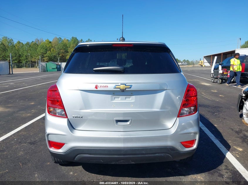 2020 Chevrolet Trax Fwd Ls VIN: KL7CJKSB8LB321410 Lot: 43334481