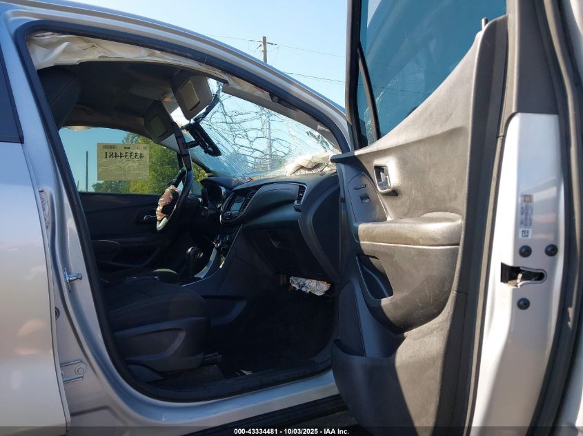 2020 Chevrolet Trax Fwd Ls VIN: KL7CJKSB8LB321410 Lot: 43334481