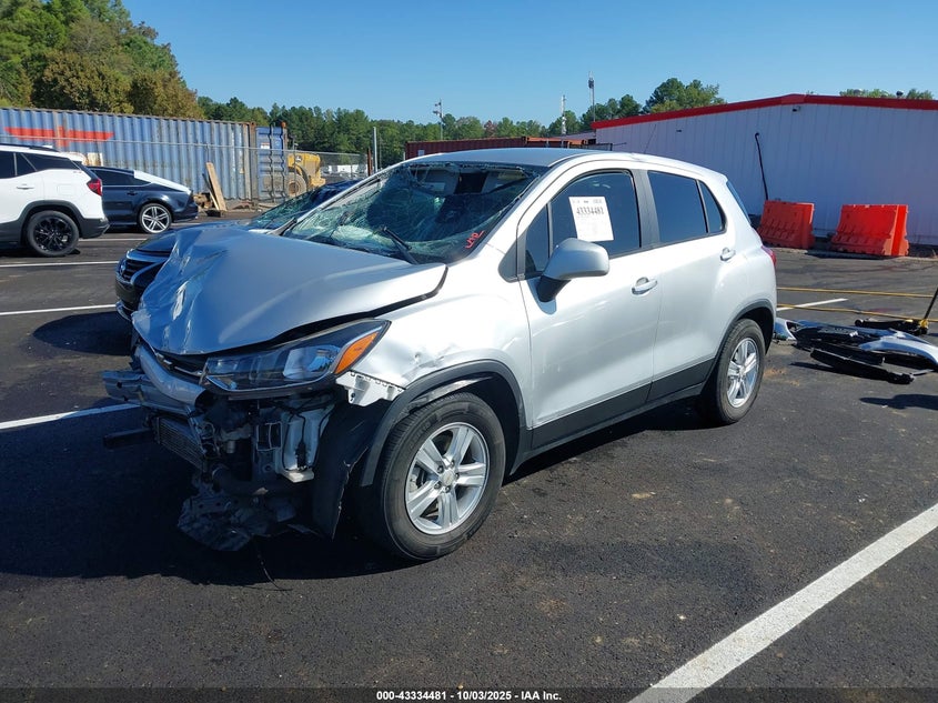 VIN KL7CJKSB8LB321410 2020 CHEVROLET TRAX FWD LS
