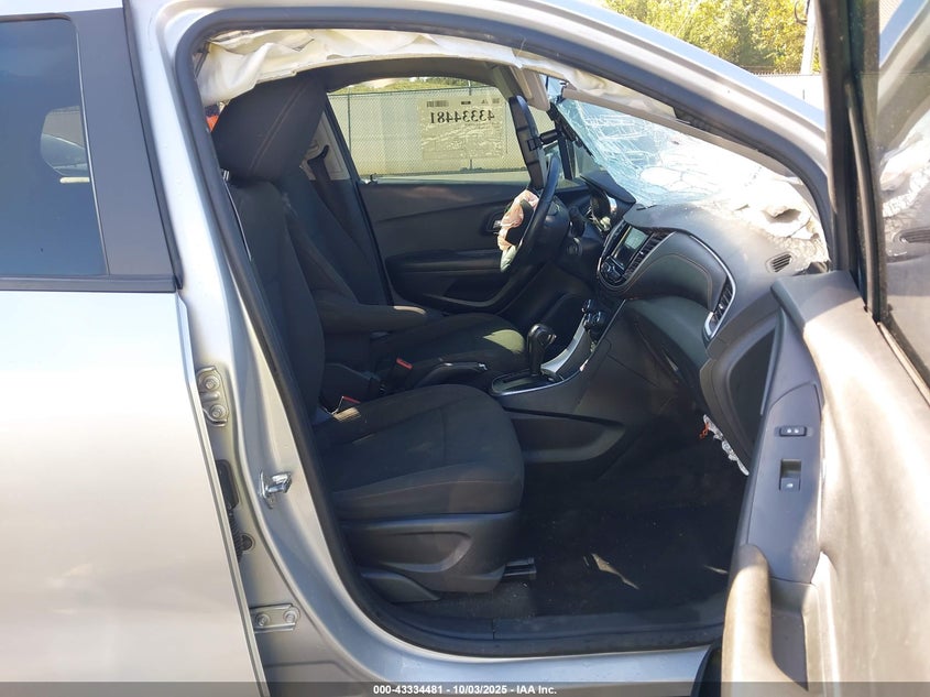VIN KL7CJKSB8LB321410 2020 CHEVROLET TRAX FWD LS