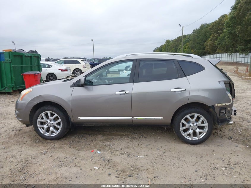 2013 Nissan Rogue Sv W/Sl Pkg VIN: JN8AS5MV5DW607875 Lot: 43334483