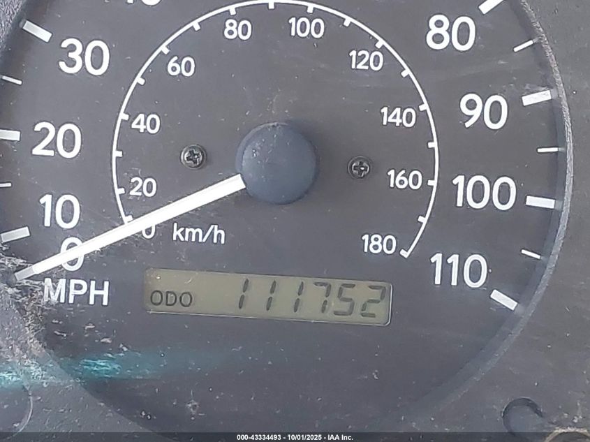 2002 Toyota Corolla Ce VIN: 1NXBR12E32Z609393 Lot: 43334493