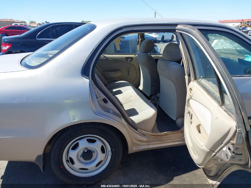 2002 Toyota Corolla Ce VIN: 1NXBR12E32Z609393 Lot: 43334493