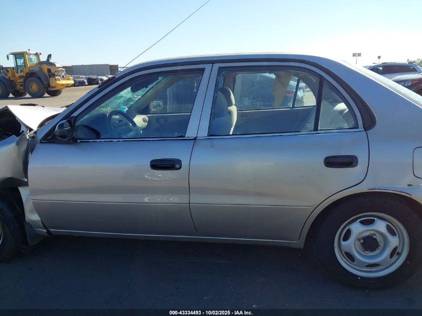 2002 Toyota Corolla Ce VIN: 1NXBR12E32Z609393 Lot: 43334493