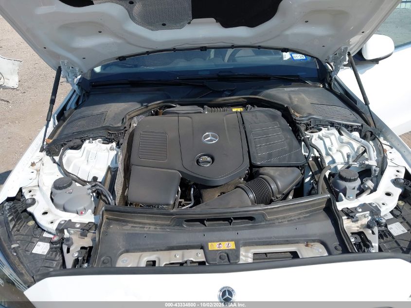 2025 Mercedes-Benz C 300 VIN: W1KAF4GB9SR247331 Lot: 43334500