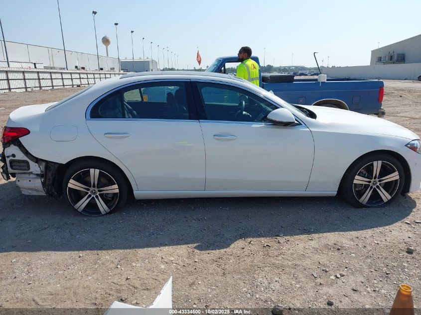 2025 Mercedes-Benz C 300 VIN: W1KAF4GB9SR247331 Lot: 43334500