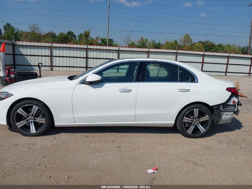 2025 Mercedes-Benz C 300 VIN: W1KAF4GB9SR247331 Lot: 43334500