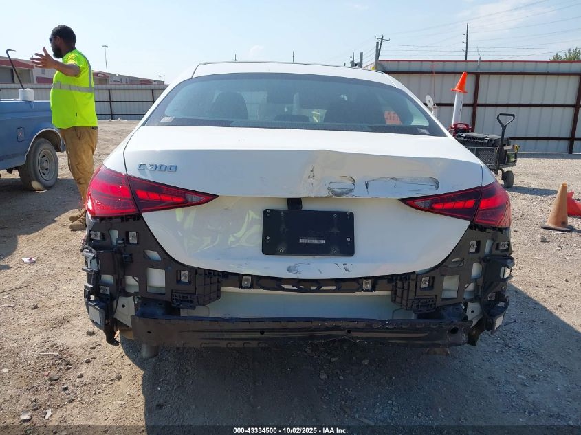 2025 Mercedes-Benz C 300 VIN: W1KAF4GB9SR247331 Lot: 43334500