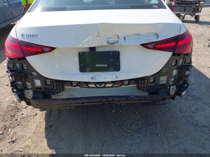 2025 Mercedes-Benz C 300 VIN: W1KAF4GB9SR247331 Lot: 43334500