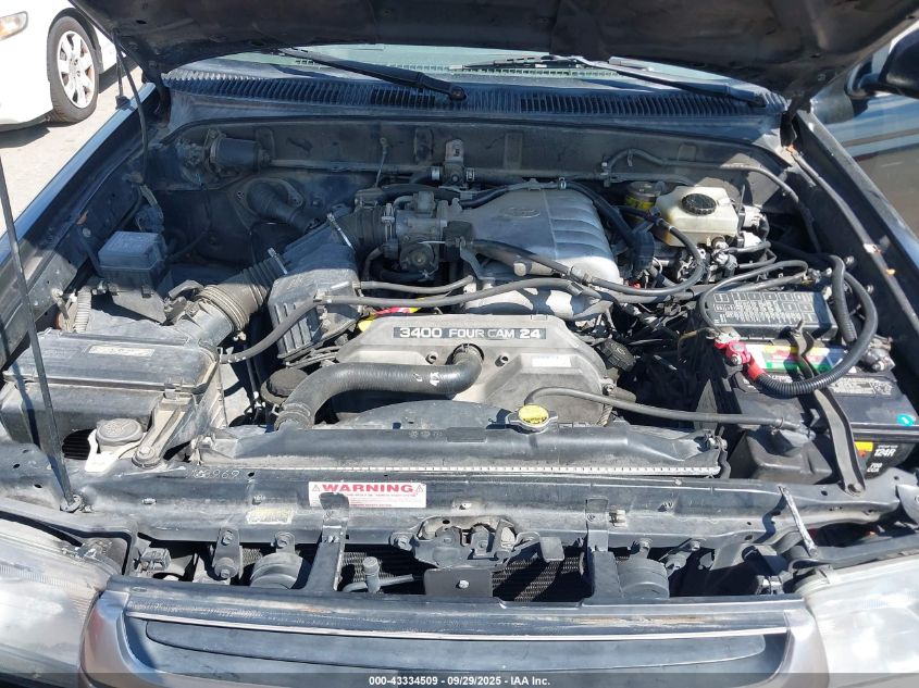 2002 Toyota 4Runner Sr5 V6 VIN: JT3HN86R820367017 Lot: 43334509