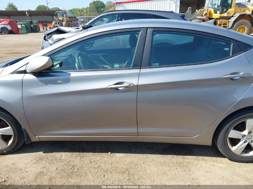 2012 Hyundai Elantra Gls (Ulsan Plant) VIN: KMHDH4AE4CU433857 Lot: 43334515