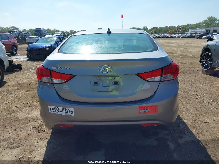2012 Hyundai Elantra Gls (Ulsan Plant) VIN: KMHDH4AE4CU433857 Lot: 43334515