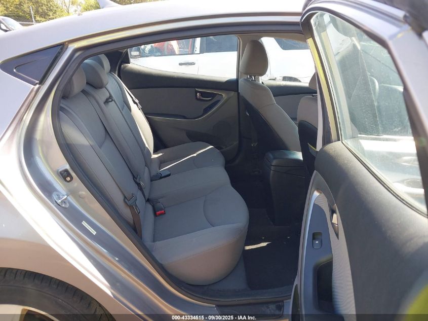 2012 Hyundai Elantra Gls (Ulsan Plant) VIN: KMHDH4AE4CU433857 Lot: 43334515