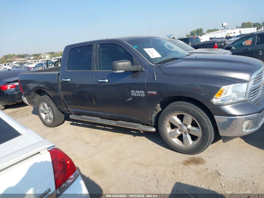2015 Ram 1500 Big Horn VIN: 1C6RR7LT5FS745259 Lot: 43334525