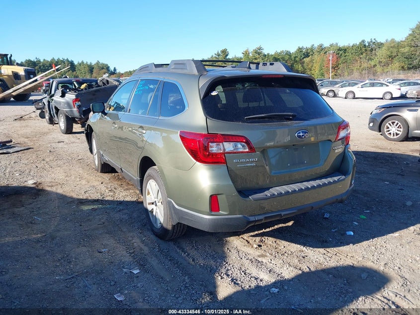 2016 SUBARU OUTBACK 2.5I PREMIUM - 4S4BSACC2G3328961