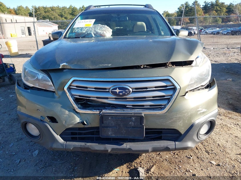 2016 SUBARU OUTBACK 2.5I PREMIUM - 4S4BSACC2G3328961