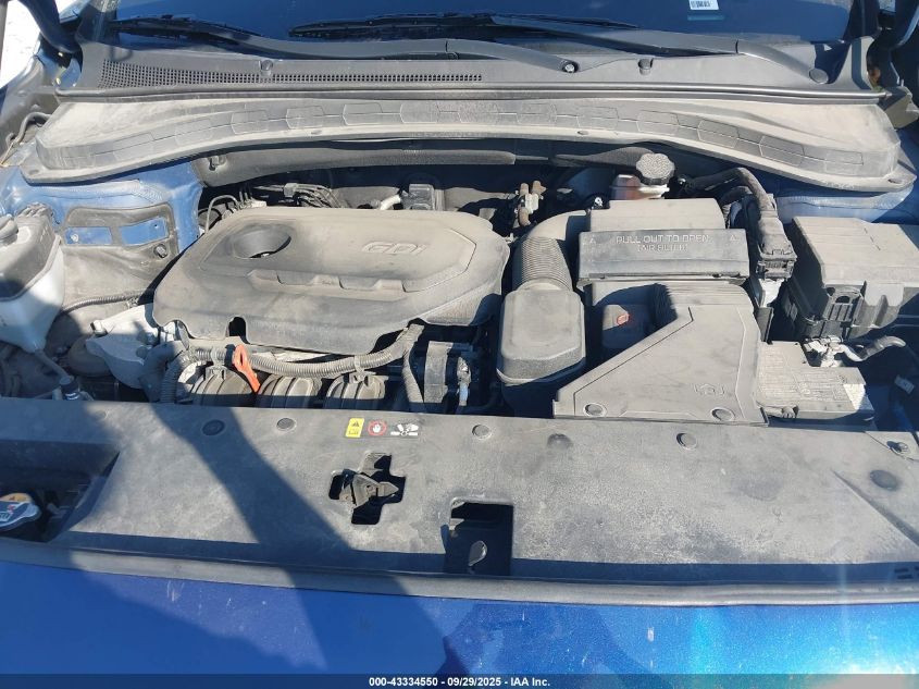 2019 Hyundai Santa Fe Se VIN: 5NMS2CAD8KH128415 Lot: 43334550