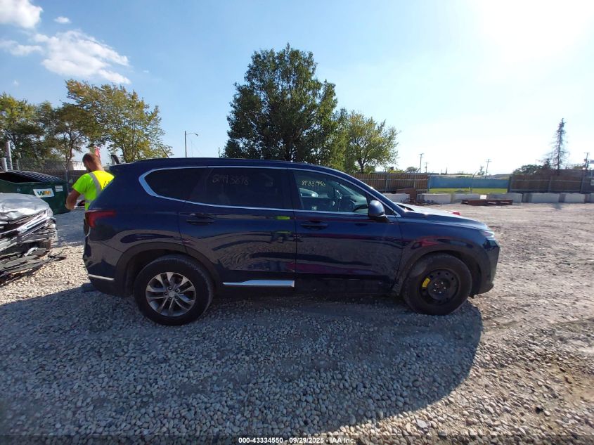 2019 Hyundai Santa Fe Se VIN: 5NMS2CAD8KH128415 Lot: 43334550