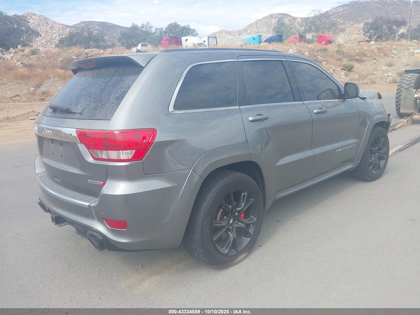 Vin: 1c4rjfdj1cc206019, lot: 43829268, jeep grand cherokee srt8 20124