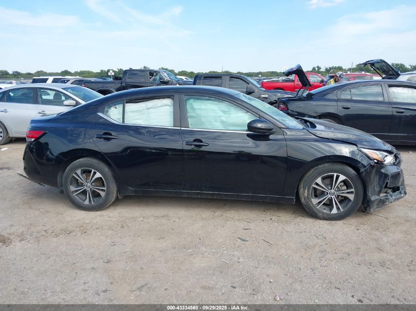 2021 Nissan Sentra Sv Xtronic Cvt VIN: 3N1AB8CV5MY255021 Lot: 43334560